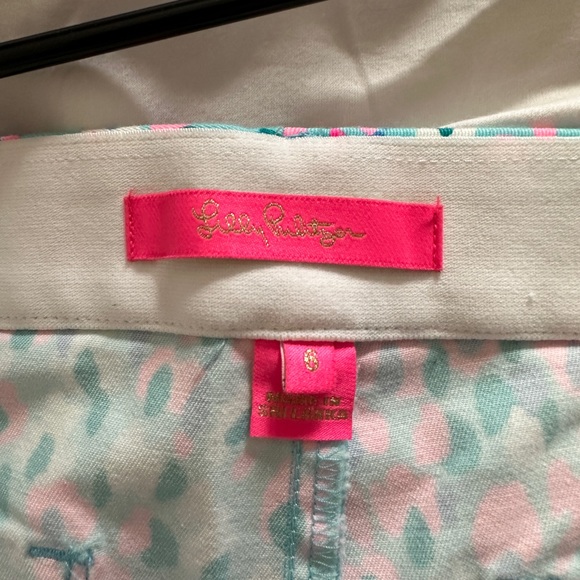 Lilly Pulitzer Multi-color Hottie Dottie Diva Stretch Pants - Size 6 - Picture 5 of 7